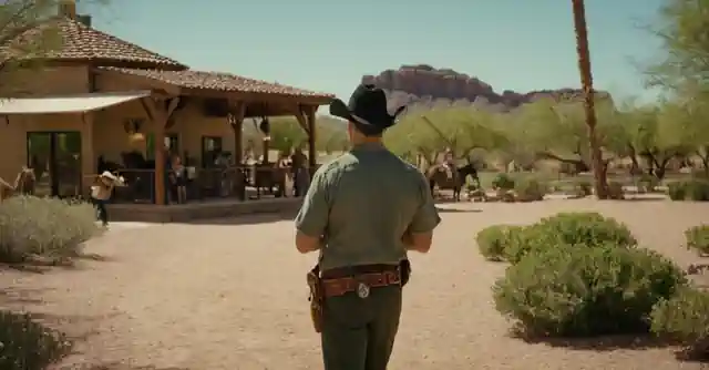 An explorer at Lantana Ranch Park in Chandler interacting with diverse attractions.