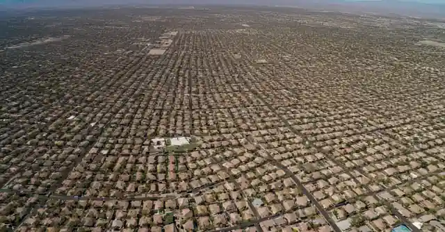 Map showcasing distinctive neighborhoods in Chandler, Arizona.