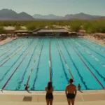 Nadar en Buckeye Aquatics Center en Buckeye, Arizona