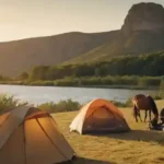 Camping en Coon Bluff: Río Salado y Caballos Salvajes
