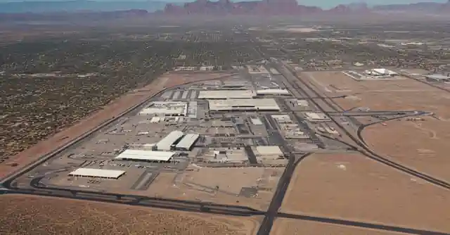 Tourists engaging in sightseeing experiences at the Falcon Field Airport, Mesa, Phoenix.