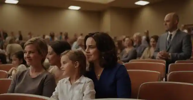 Family engaging in community events at the Phoenix city hall.