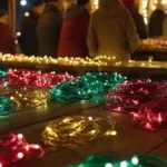 Cómo decorar la Granja de Mesa con luces navideñas