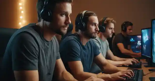 A collection of colorful and creative game characters in the social space.