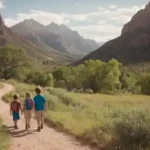 Senderos para niños en Mormón Trail y Fat Man's Pass