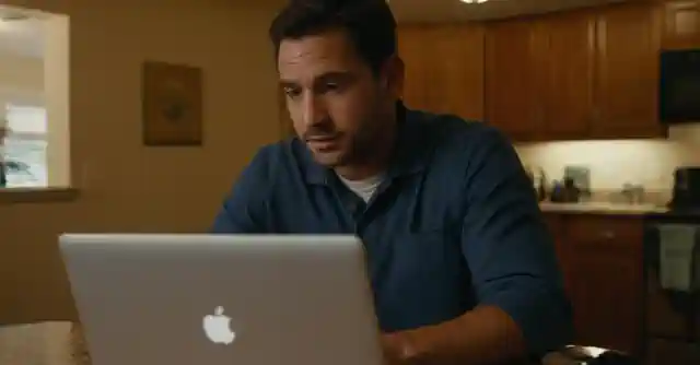 An individual looking into housing options and discussing school districts in Phoenix on the computer.