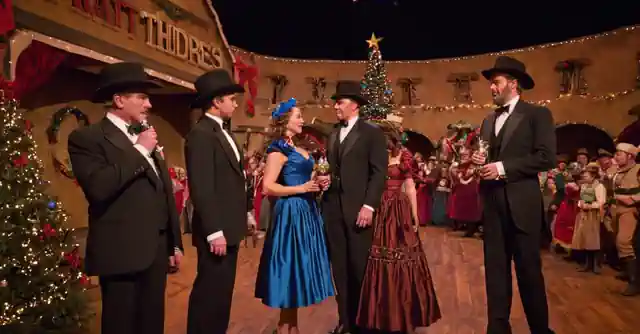 Winter holiday celebration at the Rawhide Theatre in Chandler featuring the famous actors from The Pratt Bros. and a festive parade.