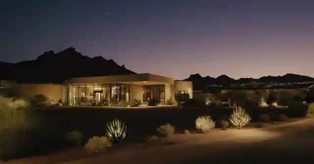 Unique landmarks and services in the Scottsdale North area centered around Shea North.