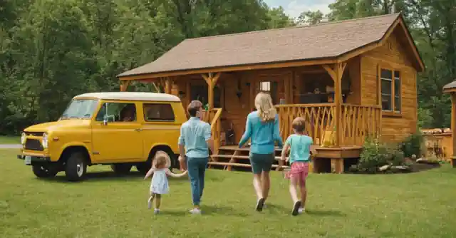 An illustration summarizing family fun in Carefree with activities for all ages, including outdoor adventures to local attractions and recreational facilities.